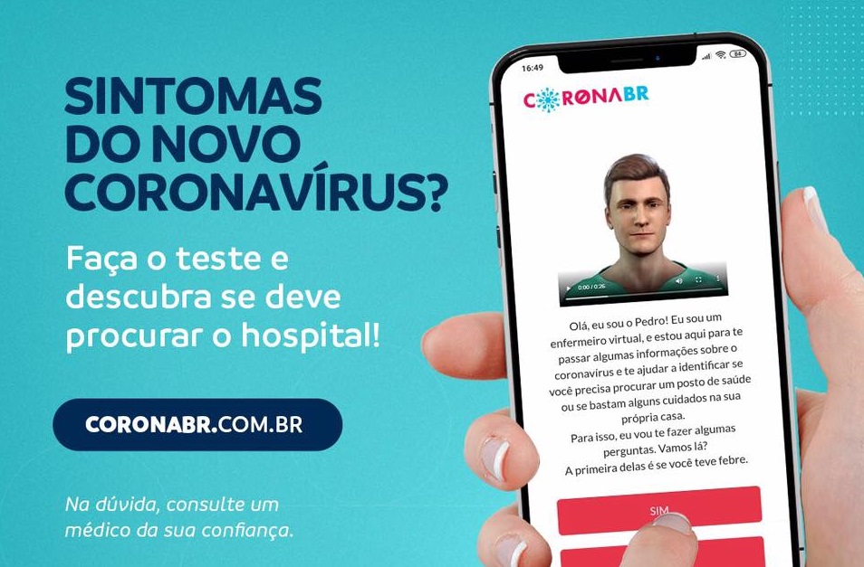 Possui sintomas do novo Coronavírus?