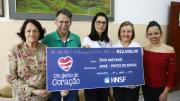 HNSF realiza entrega das doações da campanha “Gesto de Coração” a entidades beneficentes